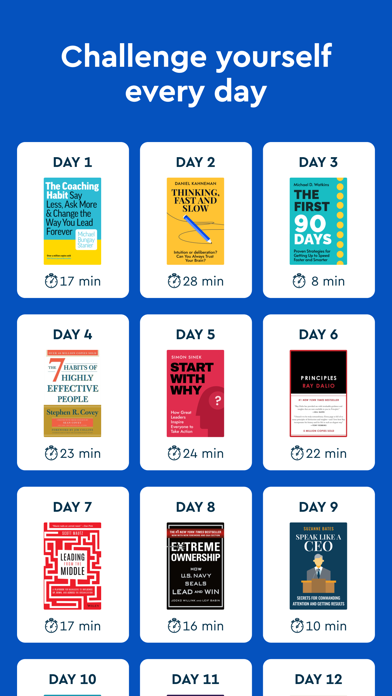 Blinkist app screenshot